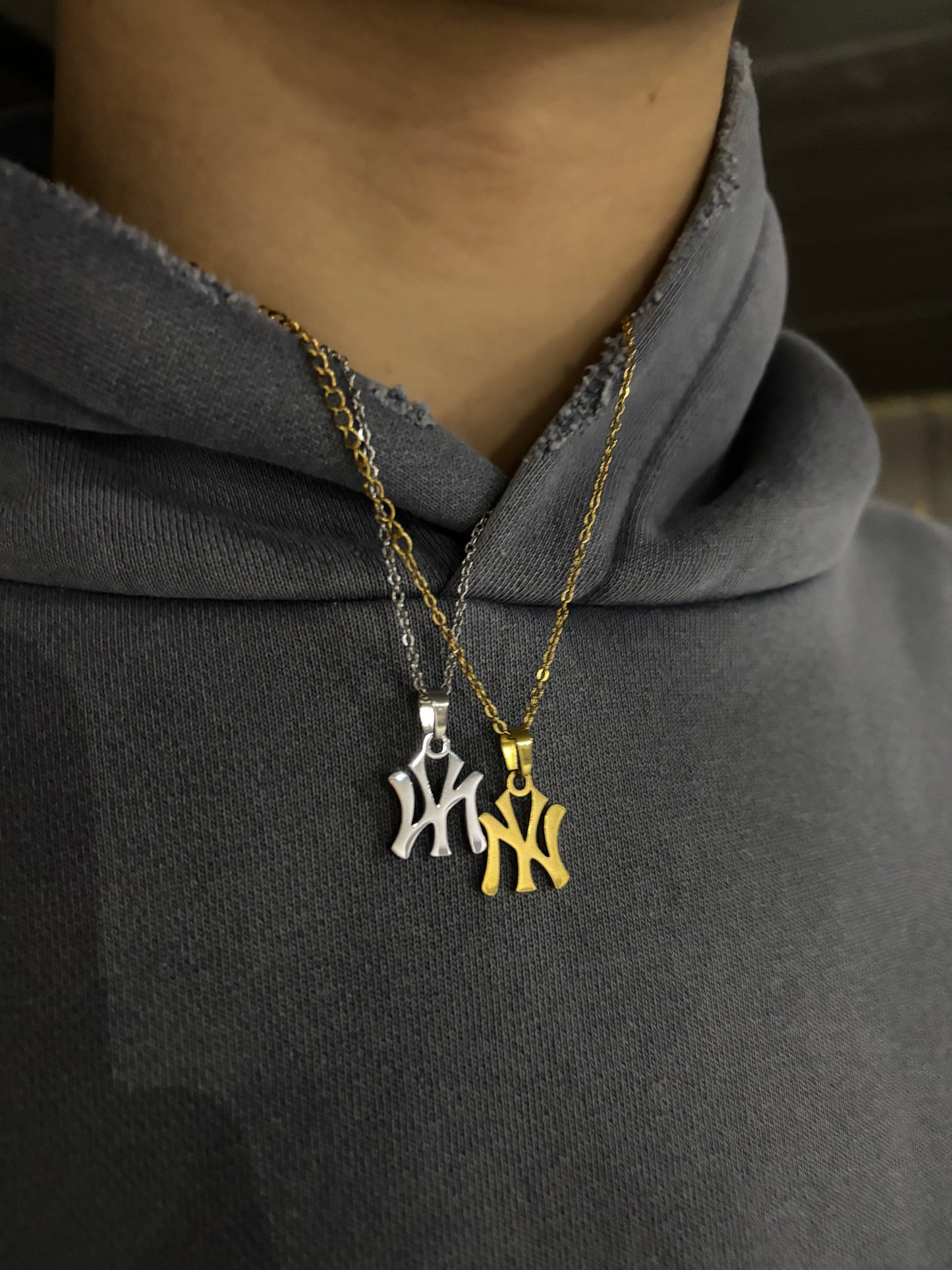 Gold “FIER” NY Chain