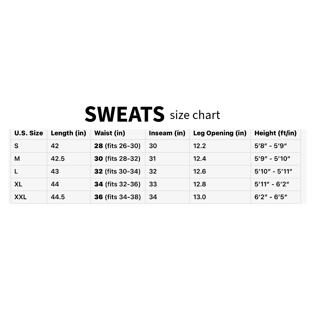GREY "FIER" SWEATS
