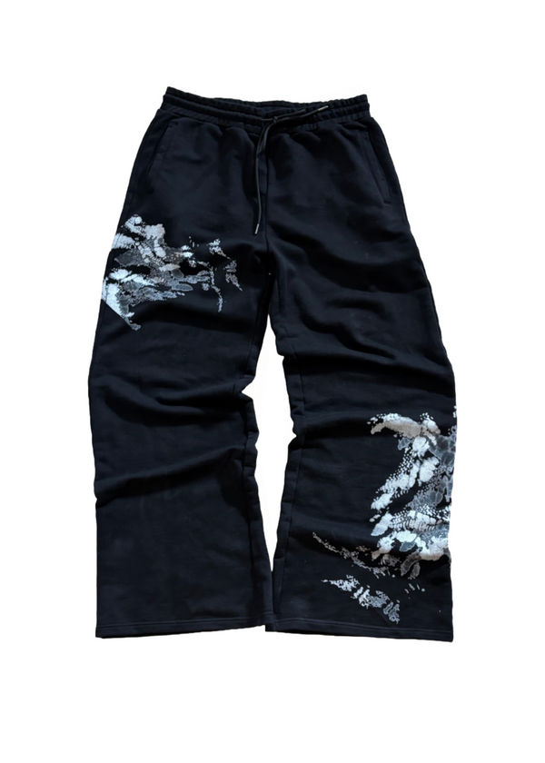 "arc" sweats black
