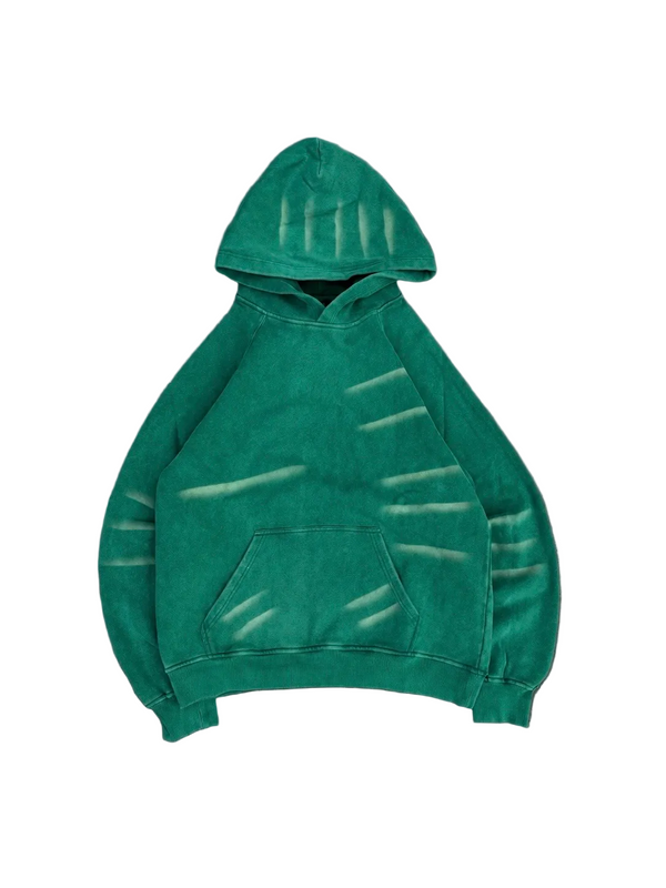 "rune" hoodie moss green