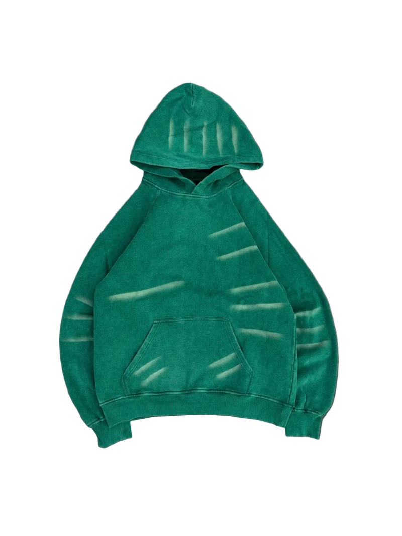 "rune" hoodie moss green