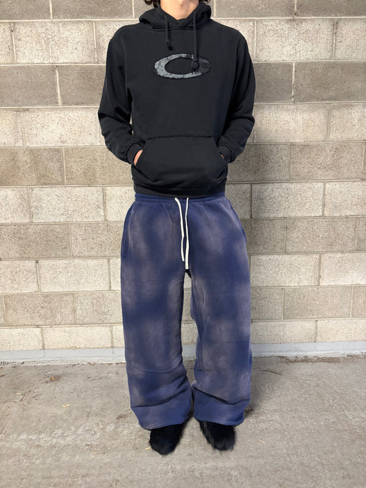 Dark Blue Fier Sweatpants