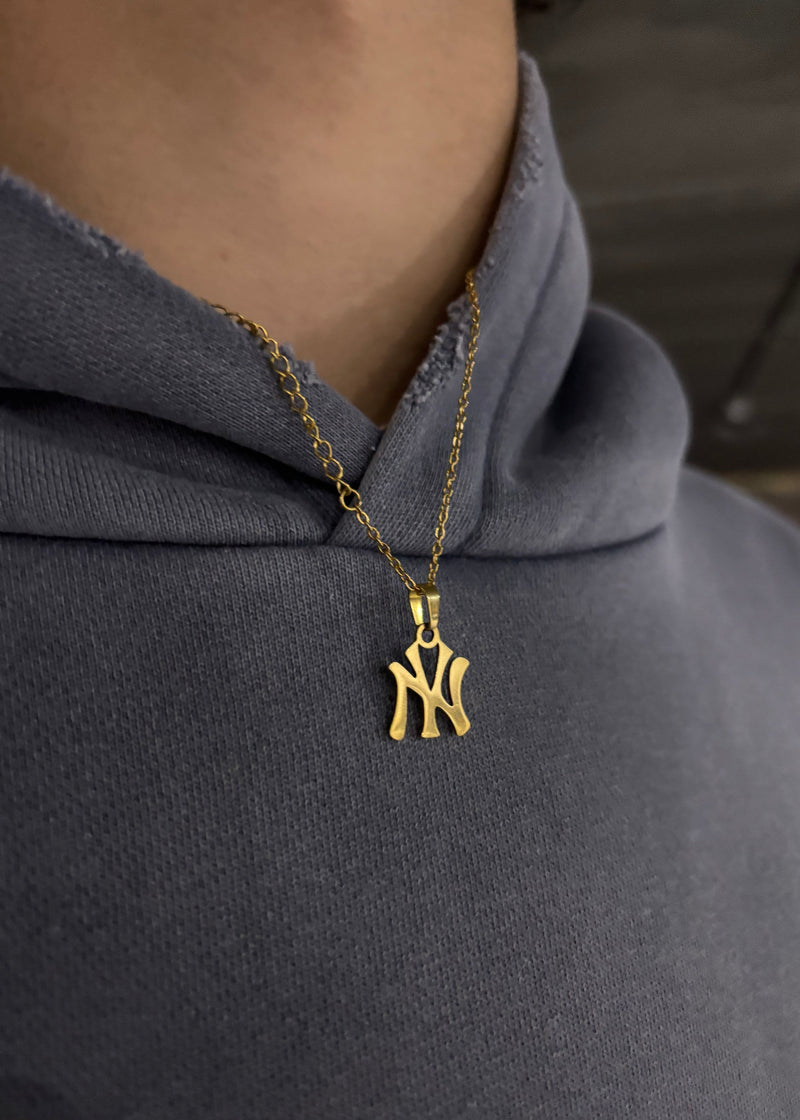Gold “FIER” NY Chain