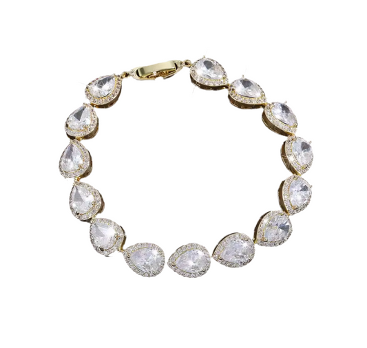 "FIER" Luxe Teardrop Bracelet