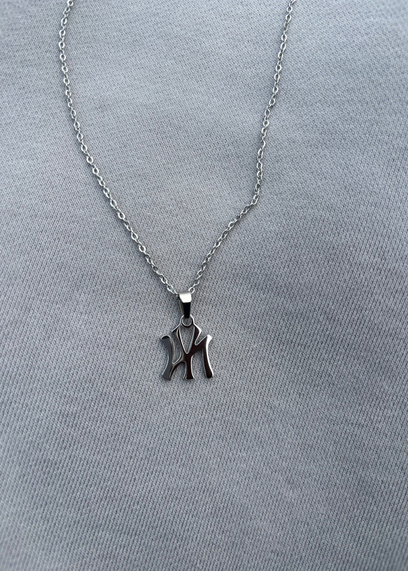 Silver "FIER" NY Chain